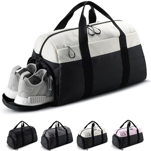 人気販売中 OEM/ODM 男女兼用 スポーツジムバッグ アウトドア 一泊旅行用 シューズ、衣類、ウェットバッグ付き - Product Image 1