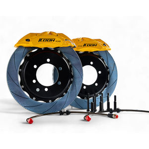 Haute Performance ICOOH avant X61 6 pistons 355-405mm taille de Rotor modifié course grand Kit de frein pour <span class=keywords><strong>dodge</strong></span> Challenger Geely Coolray - Product Image 1
