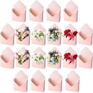 Boîtes à fleurs <span class=keywords><strong>pour</strong></span> la Saint-Valentin, enveloppes <span class=keywords><strong>pour</strong></span> bouquets de fleurs roses, emballage de bouquets de fleurs, papier cadeau, sacs à fleurs - Product Image 1