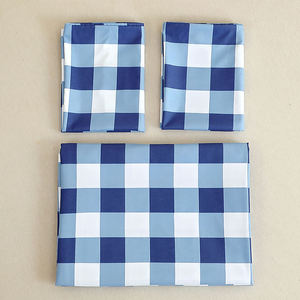 Ensemble de draps de lit ajustés imprimés de luxe avec 2 taies d'oreiller, ensemble de literie en tissu doux pour lit simple, plusieurs tailles disponibles - Product Image 3