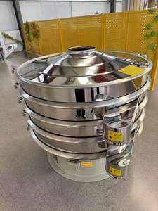 स्टेनलेस स्टील रोटरी कंपन आटा स्क्रीन/दानेदार पाउडर परिपत्र कंपन सिफ्टर सिफ मशीन - Product Image 5