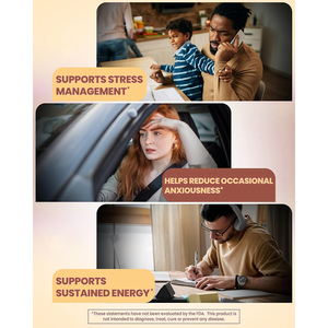 สารสกัดจากรากอัชวากันธาแบบ OEM/ODM แผ่นอมบรรเทาความเครียดสำหรับผู้ใหญ่ ช่วยให้สมองชัดเจน - ผลิตภัณฑ์เสริมอาหาร บรรจุภัณฑ์แบบกำหนดเองได้ - Product Image 6