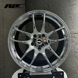 Jantes forgées concaves Roc Black Chrome 18 19 pouces Emotion CR <span class=keywords><strong>Kiwami</strong></span> 5x120 5x114.3 pour Subaru WRX Nissan 350Z BMW M3 E92 - Product Image 1