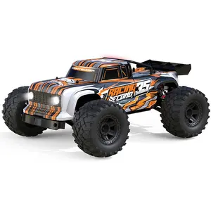 1 10 4WD 4X4 7.4V Li PO 2.4G Diecast Alloy Led Lights All Terrain Radio Control RC Rock Crawler Hobby Car For Hobbyists