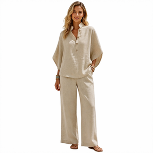 Nouveaux ensembles <span class=keywords><strong>de</strong></span> chemises pour femmes pour le commerce extérieur 2026, costumes urbains décontractés, vêtements pour femmes sur <span class=keywords><strong>site</strong></span> indépendant - Product Image 1