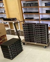 Üreticinin OEM sıcak satış X-4300 profesyonel ses 1.5U sınıf D hi-fi-seviye 4Cannel 4*300W dijital güç amplifikatörü