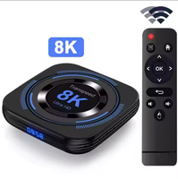 Boîtier TV Android 8K UHD de haute qualité, Quad Core, accessoires de décodeur, vente chaude en Europe, boîte TV intelligente