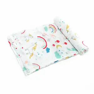 بطانية للأطفال من طبقتين مصنوعة من القطن بنسبة 100% بتصميم مخصص وبسعر منخفض