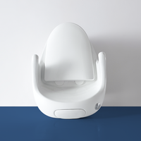 Nouveau design d'articles sanitaires Salle de bain Céramique Wc One Piece White S-trap Toilet