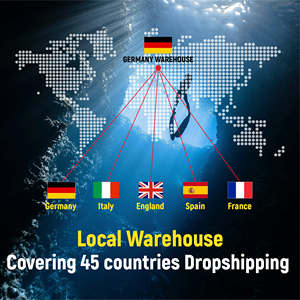 Bouteille de plongée latérale DIDEEP en aluminium 6061 de 0,5 L avec pompe à air haute pression, sac de rangement et corde de sécurité anti-éclatement pour la plongée - Product Image 3