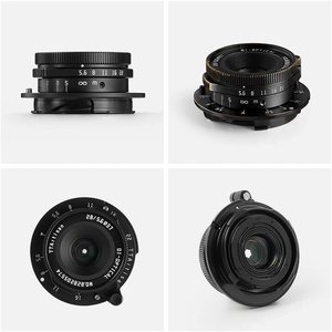 TTArtisan M 28mm F5.6 édition limitée plein cadre mise au point manuelle F5.6-F22 objectif de caméra en laiton noir pour <span class=keywords><strong>M240</strong></span> M6 M7 M8 M9 M9p - Product Image 6