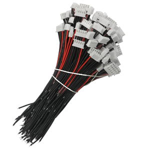 Jst-xh 2s 3s 4s 5s 6s 7ピンコネクタ オス-オス 22awg 200mm バランスワイヤー リポバッテリーバランスケーブル RC充電器用 - Product Image 1