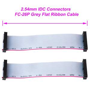 Cable IDC Keszoox de 26 pines, cable plano tipo cinta, conector hembra a hembra FFC FPC - Product Image 2