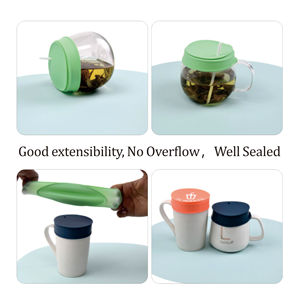 Tapas de Silicona Personalizables y Duraderas para Vasos, Tapas y Cierres Elásticos y Herméticos para Frascos - Product Image 3