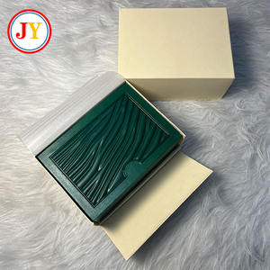 Factory Direct Sale Green Watch Package Box Luxury Brand Box Gift Top Version 2025 New Watch case Wooden Box - Product Image 5