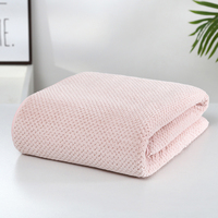 Serviette de bain pour hôtel 5 étoiles, blanche, de luxe, pour salle de bain, 100% coton biologique, pour hôtel