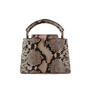 <span class=keywords><strong>2025</strong></span> Túi xách da thật sang trọng cho nữ Túi đeo chéo hình con rắn hình chữ V Túi Đeo Vai Dễ phối khóa kéo cao cấp - Product Image 2