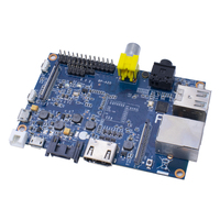 Banana Pi-Allwinner A20, 1GB DDR3, Dual Core, Compatible con Wifi, SATA, IR, DSI, Android 4,4, Lubuntu, Open Suse, Debian