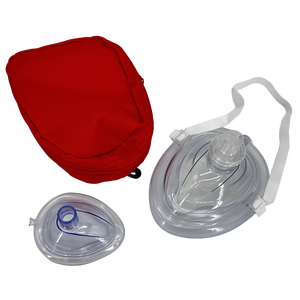 <span class=keywords><strong>Masque</strong></span> de réanimation manuel <span class=keywords><strong>jetable</strong></span> en PVC sans latex pour les premiers secours, avec entrée d'oxygène, taille adulte/enfant, logo personnalisé - Product Image 4