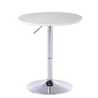 Nouveau et à la mode maison et entreprise plateau de table de bar en bois réglable en hauteur