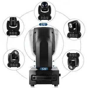 OEM de Alta Qualidade Profissional Mini Sharpy DMX Auto Led 100w Beam Light Moving Head Disco Dj Stage Lighting