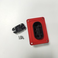 Connecteur hybride IP67 FSP 6.0, classé 120A, montage sur panneau, connecteur de stockage de batterie empilable