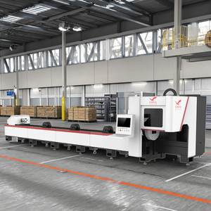 Découpeur <span class=keywords><strong>laser</strong></span> <span class=keywords><strong>professionnel</strong></span> de tubes série E CNC Machines de découpe <span class=keywords><strong>laser</strong></span> à fibre de tuyaux métalliques avec système de suivi automatique - Product Image 4