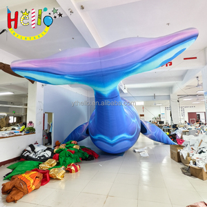 <span class=keywords><strong>Acuario</strong></span> Eventos Decoración Gran Airsealed Inflable Ballena Azul - Product Image 6