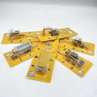 Mini porte-clés de chantier : Bulldozer, Excavatrice D8T, 320D, Chargeuse 770, 950M, Camion benne 272C - Modèle de jouet