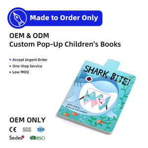 รับพิมพ์หนังสือตามสั่งขายส่ง พิมพ์หนังสือตามความต้องการสำหรับเด็ก หนังสือภาพนิทานภาษาอังกฤษ 3 มิติ ภาษาจีน สำหรับขาย - Product Image 3
