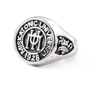 Gioielli Rongji Cthulhu Miskatonic University Class Ring