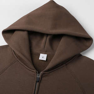 H5398 Men's Pullover Hoodies Manufacturer Heavyweight Spandex/Polyester Yarn Dyed Cartoon Stand Collar Autumn <b>Thick</b> <b>Fleece</b> - Product Image 2