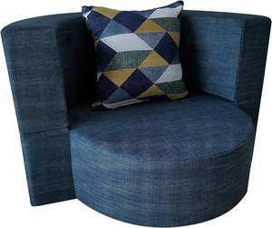 Mobili convertibili soggiorno camera da letto divano letto pieghevole Memory foam sedia rotonda pieghevole con divano pigro <span class=keywords><strong>Futon</strong></span> divano divano - Product Image 1