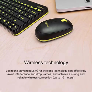 Clavier et souris sans fil Logitech Mk240, design compact, pour ordinateur portable, usage domestique ou professionnel. - Product Image 5