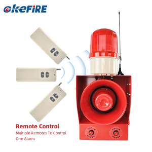 Okefire kablosuz uzaktan kumanda yangın sesli görsel <span class=keywords><strong>Alarm</strong></span> için 500M/2000M aralığı - Product Image 4