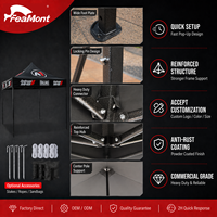 Carpa Personalizada FEAMONT para Vendedores, Carpa para Mercado al Aire Libre, Toldo Plegable para Puesto de Mercado, Feria Comercial, Proveedor OEM ODM