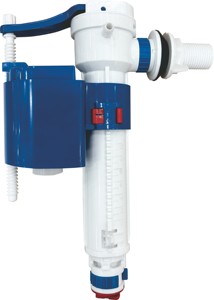 Válvula de Descarga para Inodoro de Material PP para Baño, <span class=keywords><strong>Entrada</strong></span> Inferior y Lateral, 3/8 o 1/2, Plástico o Latón - Product Image 4