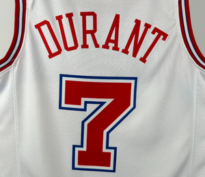 2026 Seizoen Gloednieuw Pippen James Bryant Durant Brunson O'neal Hardaway Rodman Hot Pressed Nationaal Basketbalshirt - Product Image 3