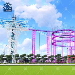 Plataforma de Observación en Torre de Gran Altura con Piso Deportivo, Tobogán de Agua de Cristal para Paisajes al Aire Libre, Lugar Turístico en Venta - Product Image 5