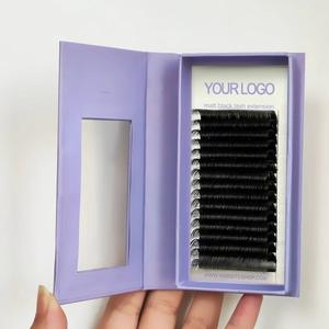 Confezione riciclabile vassoio ciglia morbido 3D <span class=keywords><strong>Mega</strong></span> Volume ciglia 0.03 0.05 Private Label 5-25mm Cashmere scatola extension ciglia in seta - Product Image 4