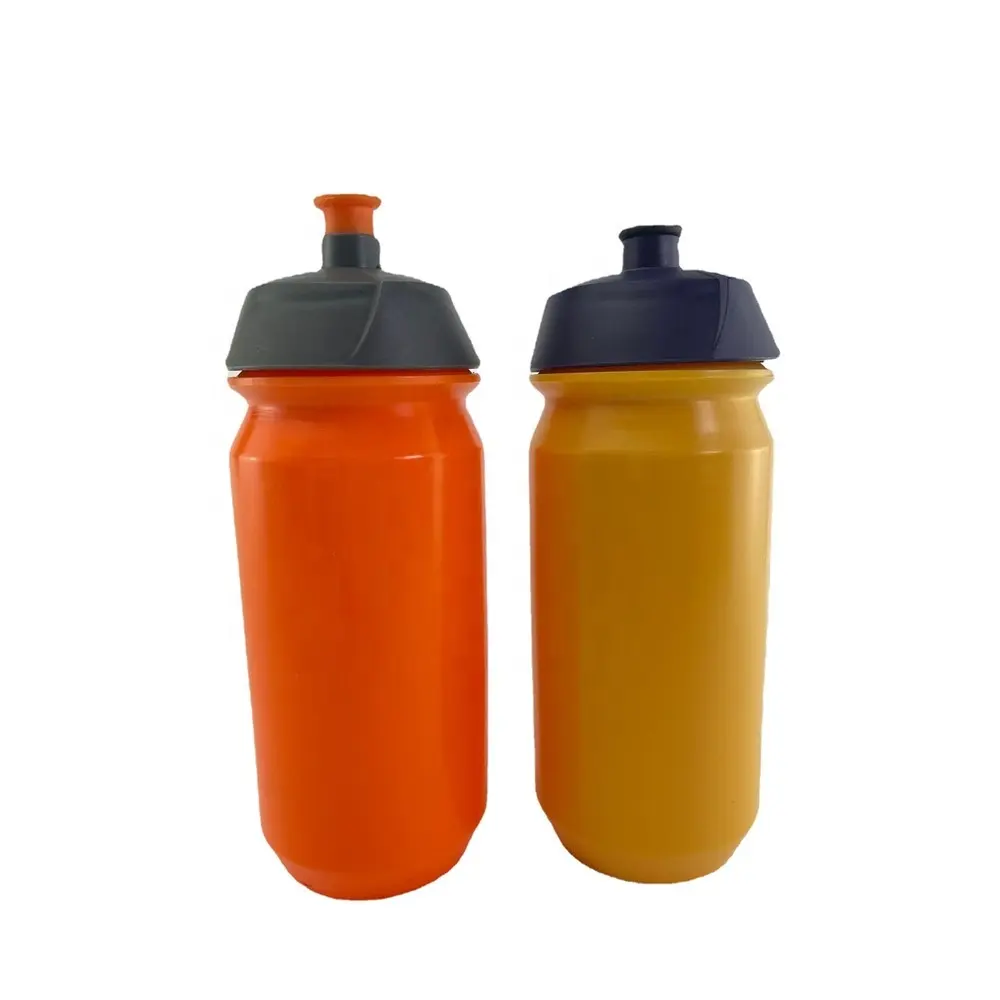 Cycling Bidon Water Bottle with Leak Proof Lid Lightweight Holder Cage Gym Squeeze Bicycle Plastic Portable Custom Logo Sport