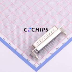 2301835-1 D-Sub/VGA Connector Through hole Component (THT) Connector Male 25P Through Hole 2 - Product Image 2