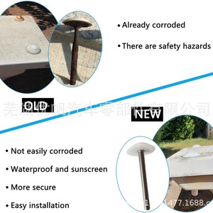 DB-TB-M <b>Pool</b> Deck Bolt Kit Metal Corrosion Resistant Swimming <b>Pool</b> <b>Accessory</b> - Product Image 3