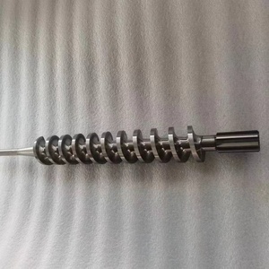 อะไหล่เครื่องฉีดพลาสติกแบบกำหนดเอง แกนสกรูป้อนวัสดุสแตนเลส 304 316 - Product Image 4