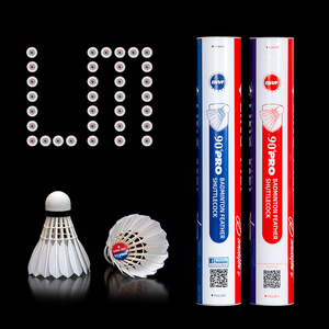 Meilleur <span class=keywords><strong>volant</strong></span> d'oie BWF Lingmei 90PRO classe A <span class=keywords><strong>volant</strong></span> de plumes de <span class=keywords><strong>badminton</strong></span> - Product Image 1