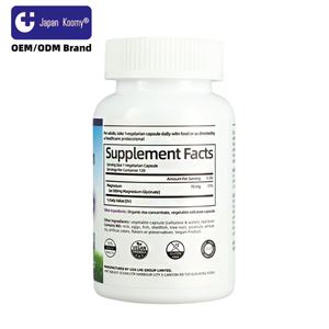 Nuevo Suplemento de Glicinato de Magnesio de Alta Absorción, Apoyo para la Salud de Nervios, Músculos y Huesos, Cápsulas de Glicinato de Magnesio - Product Image 2