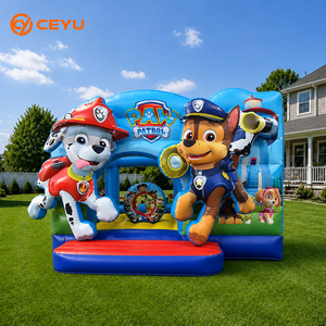 <span class=keywords><strong>Casa</strong></span> <span class=keywords><strong>de</strong></span> Brinco Inflable Comercial Ceyu con Diseño <span class=keywords><strong>de</strong></span> Perro <span class=keywords><strong>de</strong></span> Rescate y Patrulla <span class=keywords><strong>de</strong></span> Bomberos, para Niños y Adultos, Ideal para Fiestas en Interiores y Jardines, Alquiler al por Mayor - Product Image 1