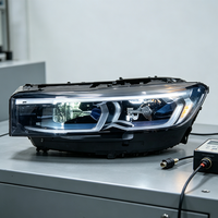 Feux LED améliorés, phares laser d'origine de haute qualité pour BMW Série 7 G12 2021-2023 Laser OE 63119450231 63119450232