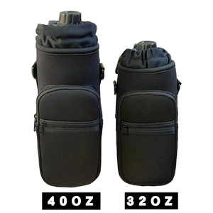 Bolsa Portabotellas de Neopreno en Oferta, Funda para Botellas de Agua de 32oz y 40oz, Bolsa Deportiva con Correa para Senderismo - Product Image 3