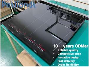 Bridge Zone CE CB UKCA RoSH <span class=keywords><strong>Domino</strong></span> <span class=keywords><strong>Domino</strong></span> Cuisinière <span class=keywords><strong>électrique</strong></span> verticale Chine Usine Table de cuisson à induction 2 zones Plaque de cuisson à induction intégrée - Product Image 6